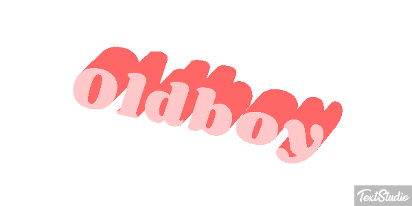 Oldboy Efekt tekstowy