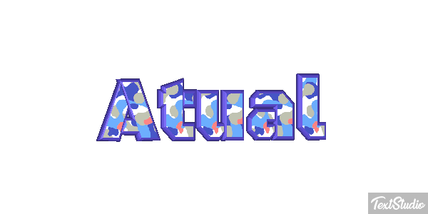 Atual Tekst effect