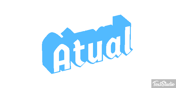 Atual Tekst effect