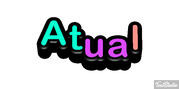 Atual Tekst effect