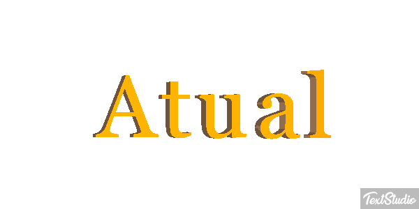 Atual Tekst effect