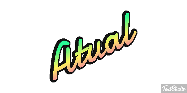 Atual Tekst effect