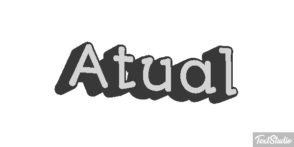 Atual Tekst effect