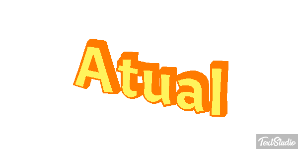 Atual Tekst effect