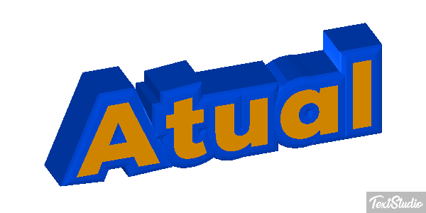 Atual Tekst effect