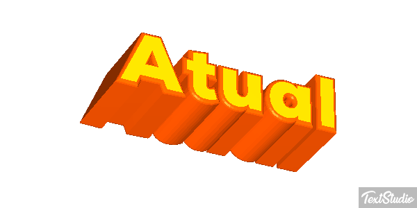 Atual Tekst effect