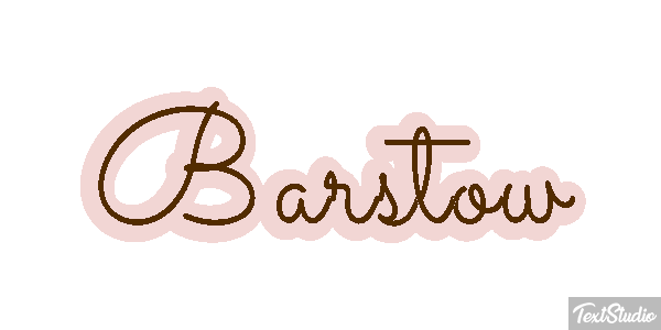 Barstow Effet de texte
