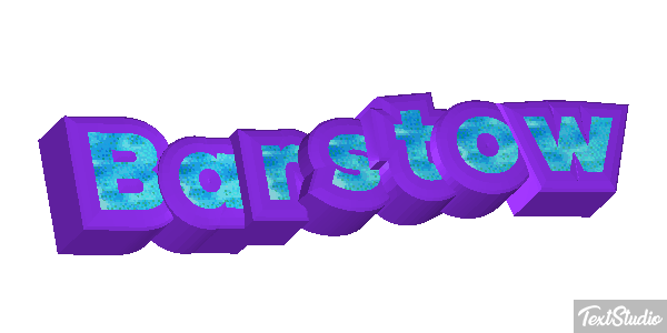 Barstow Effet de texte
