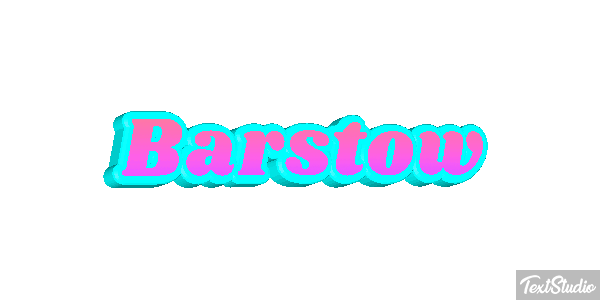 Barstow Effet de texte