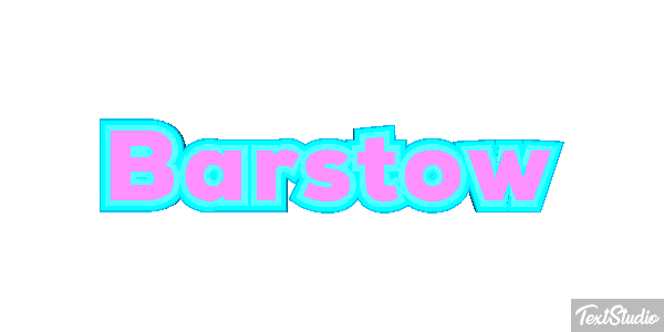 Barstow Effet de texte
