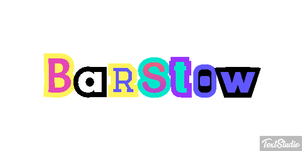 Barstow Effet de texte