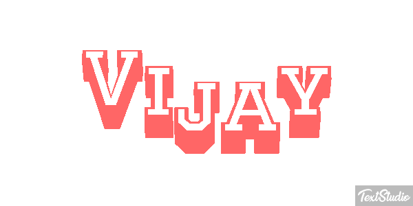Vijay Text effect