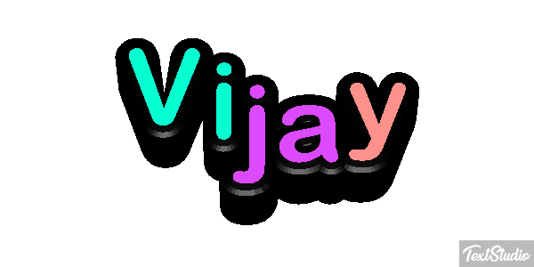 Vijay Text effect