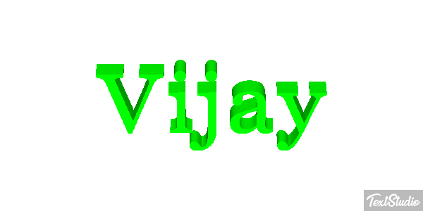 Vijay Text effect