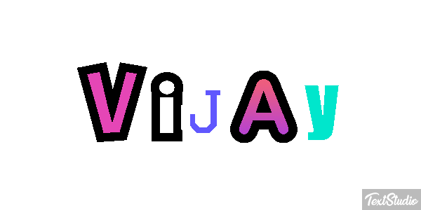 Vijay Text effect