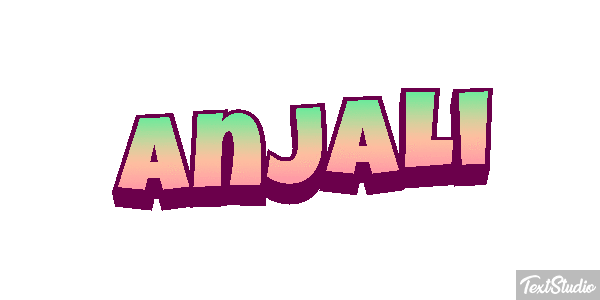 Anjali Effetto testo