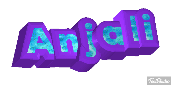 Anjali Effetto testo