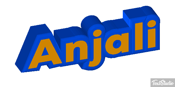 Anjali Effetto testo