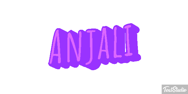 Anjali Effetto testo