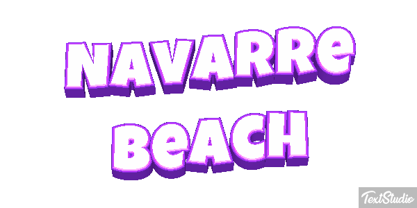 Navarre Beach Effetto testo