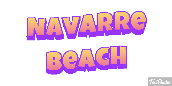 Navarre Beach Effetto testo