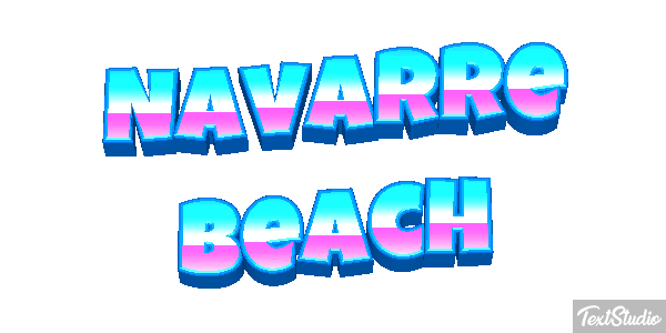 Navarre Beach Effetto testo