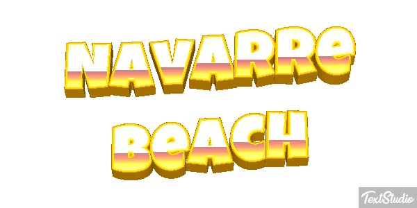 Navarre Beach Effetto testo