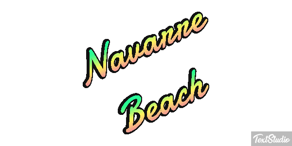 Navarre Beach Effetto testo