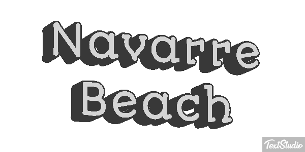Navarre Beach Effetto testo