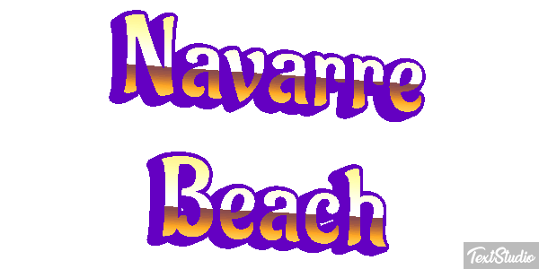 Navarre Beach Effetto testo