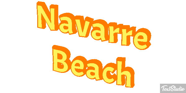 Navarre Beach Effetto testo
