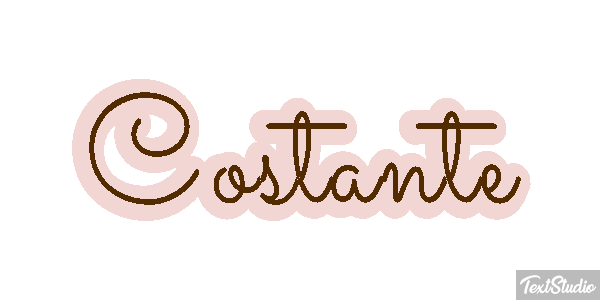 Costante Effetto testo