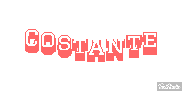 Costante Effetto testo