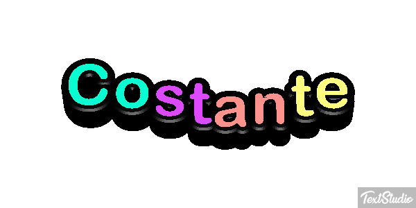 Costante Effetto testo