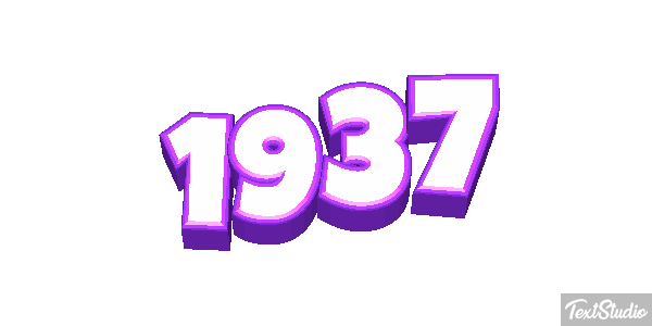 1937 Text effect