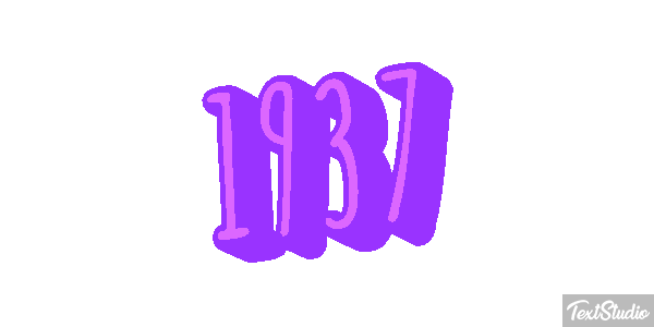 1937 Text effect