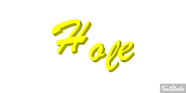 Hole Text effect