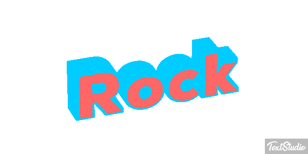 Rock Metin efekti