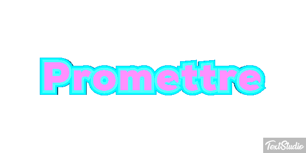 Promettre Effet de texte