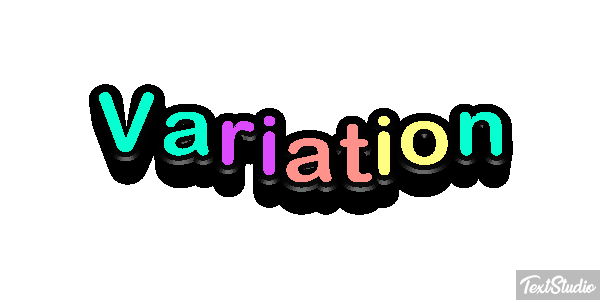Variation Texteffekt