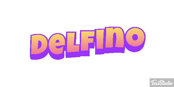 Delfino Effet de texte