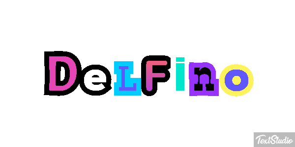 Delfino Effet de texte