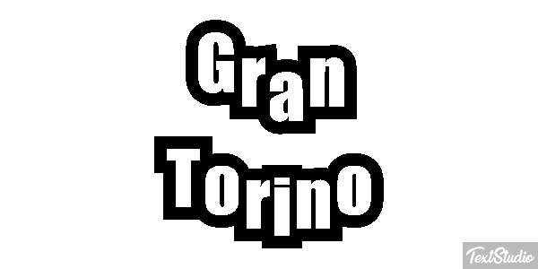 Gran Torino Effet de texte