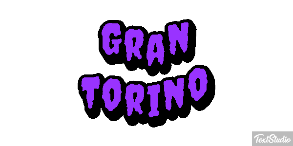 Gran Torino Effet de texte