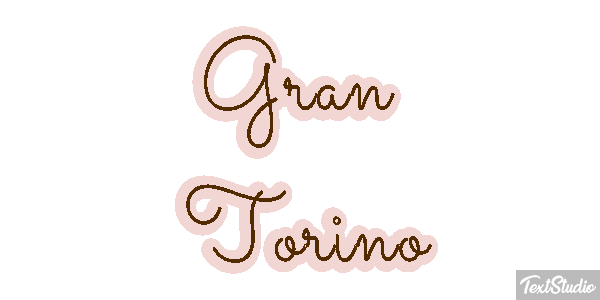 Gran Torino Effet de texte