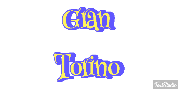 Gran Torino Effet de texte
