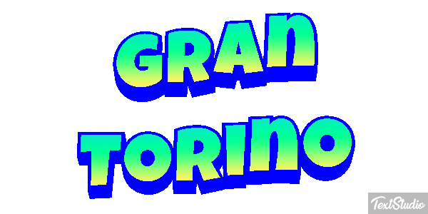 Gran Torino Effet de texte