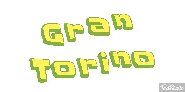 Gran Torino Effet de texte