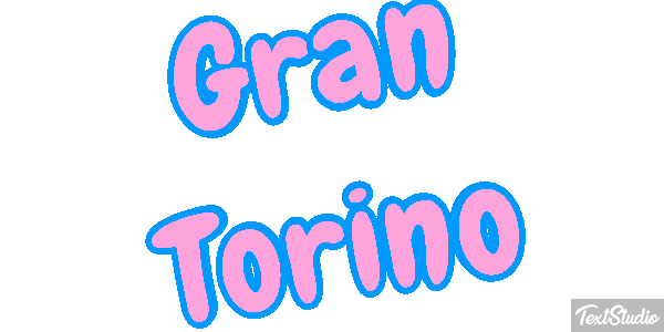 Gran Torino Effet de texte