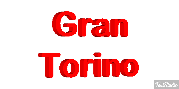 Gran Torino Effet de texte